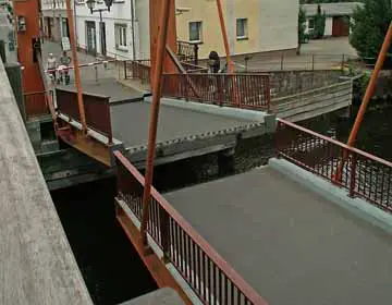 Havel – die Hastbrücke in Zehdenick