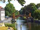Havel – noch halboffene Hastbrücke in Zehdenick